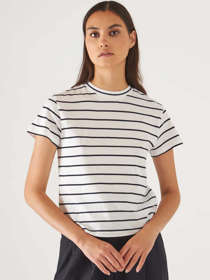 Patrick Assaraf Striped Baby T-Shirt
