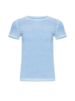 Patrick Assaraf Classic Reverse Spray Crew Neck T-shirt