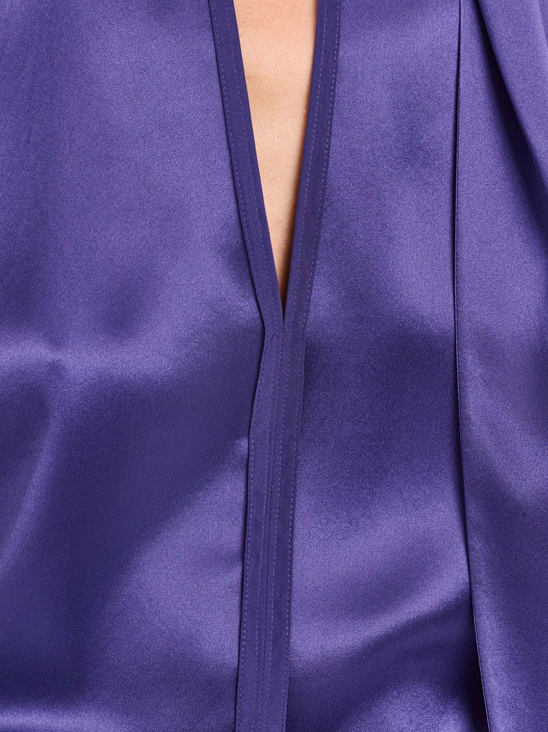 Dorothee Schumacher Sense of Shine Top with Scarf Detail