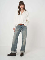 Repeat Silk Blouse