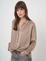 Repeat Silk Blouse
