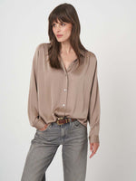Repeat Silk Blouse