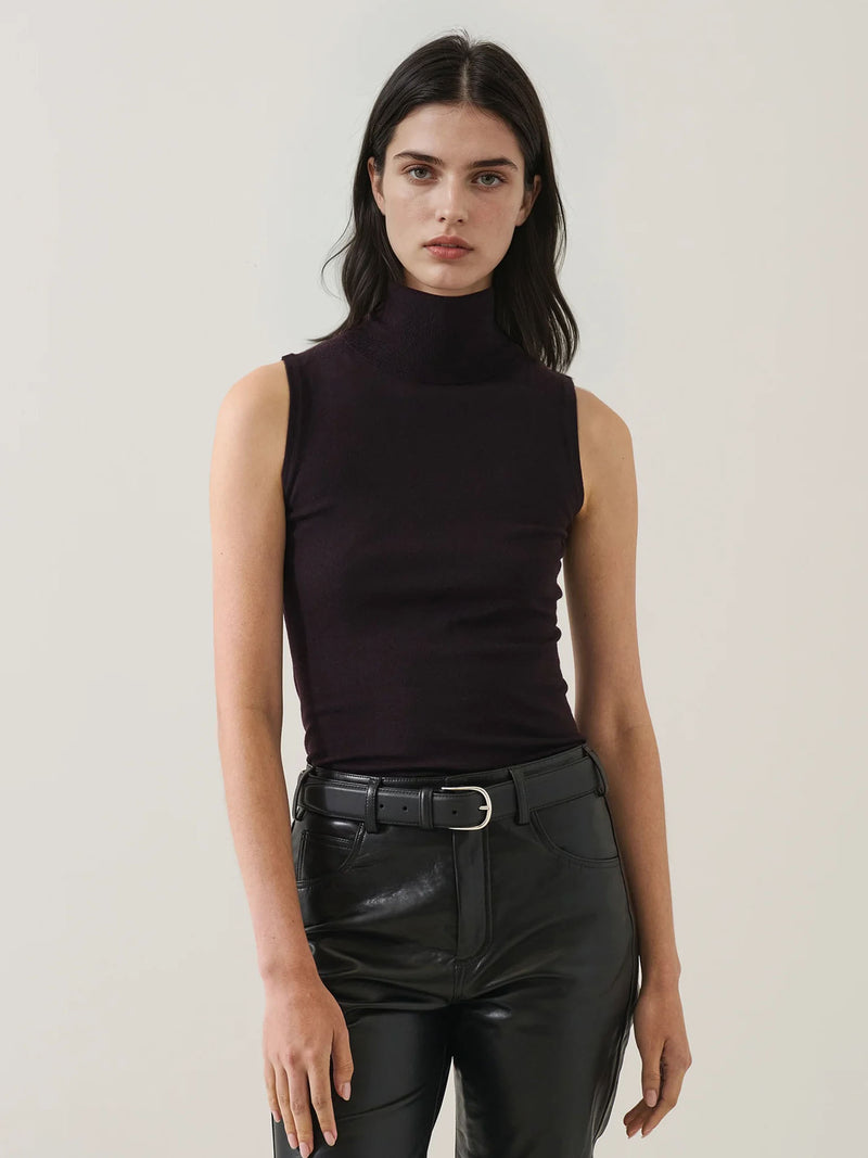 Patrick Assaraf Sleeveless Merino Tank