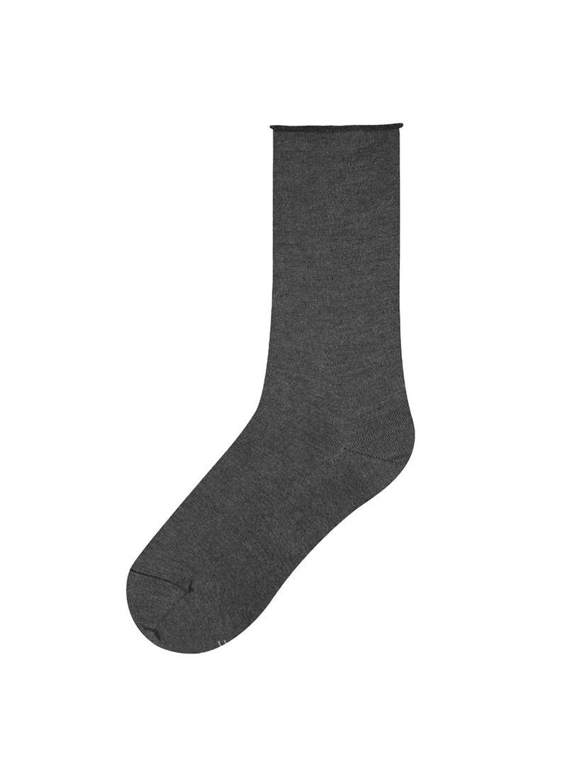 Bleu Forêt Solid Coloured Fine Wool Socks