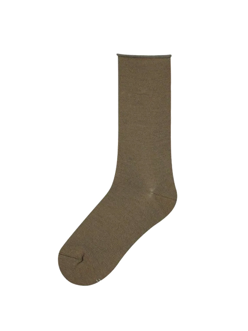 Bleu Forêt Solid Coloured Fine Wool Socks