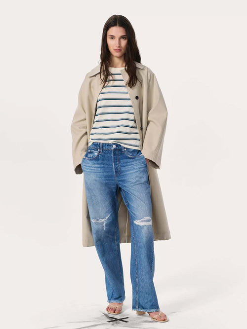 Rag & Bone The Slub Stripe Tee