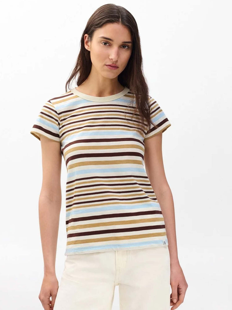 Rag & Bone The Slub Stripe Tee