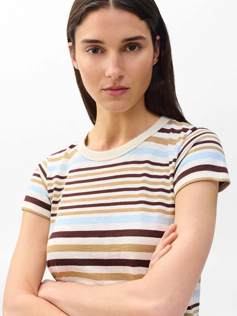 Rag & Bone The Slub Stripe Tee