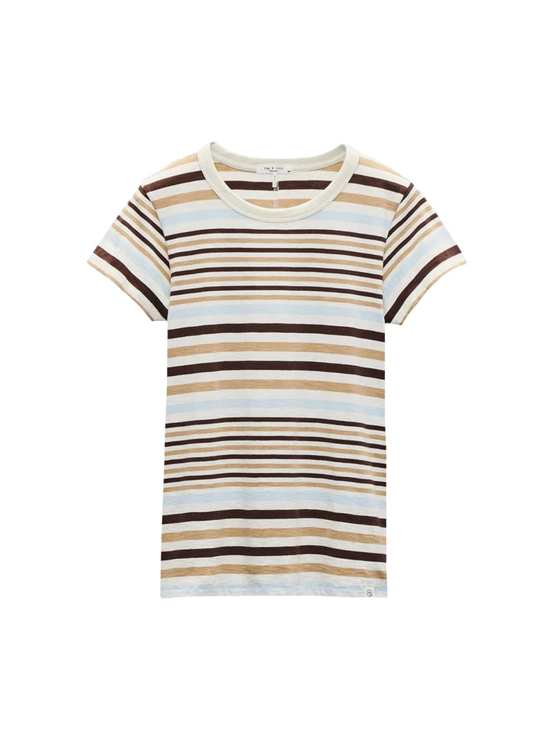 Rag & Bone The Slub Stripe Tee