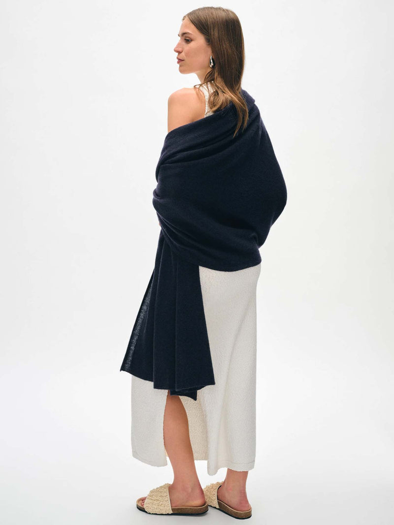 White + Warren Cashmere Travel Wrap