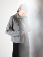 Sminfinity Herringbone Cropped Jacket