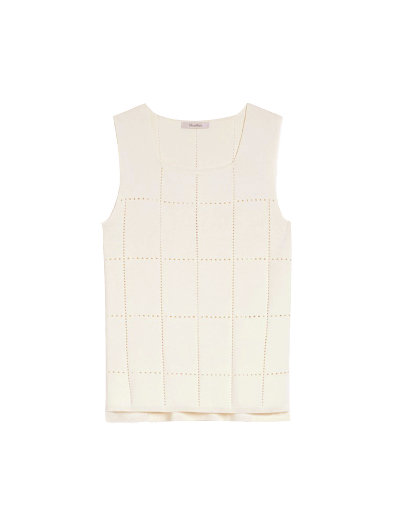 Max Mara Pure Ugolina Square Neck Top
