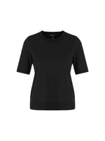 Marc Cain Additions "Rethink Together" Short Sleeve Sweater