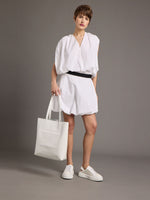 Victoria Beckham Sleeveless Gathered Waist Top