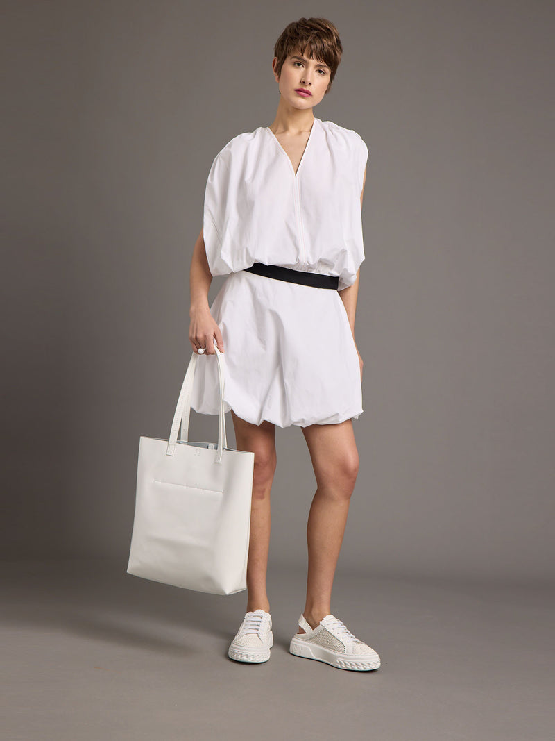 Victoria Beckham Sleeveless Gathered Waist Top