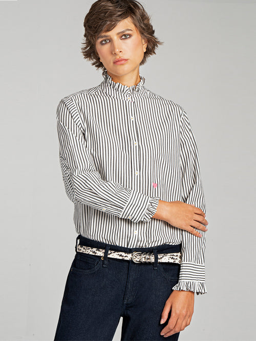 Kerri Rosenthal Mia Ruffle Shirt