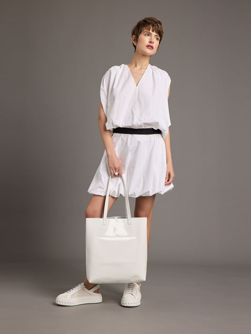 Victoria Beckham Sleeveless Gathered Waist Top