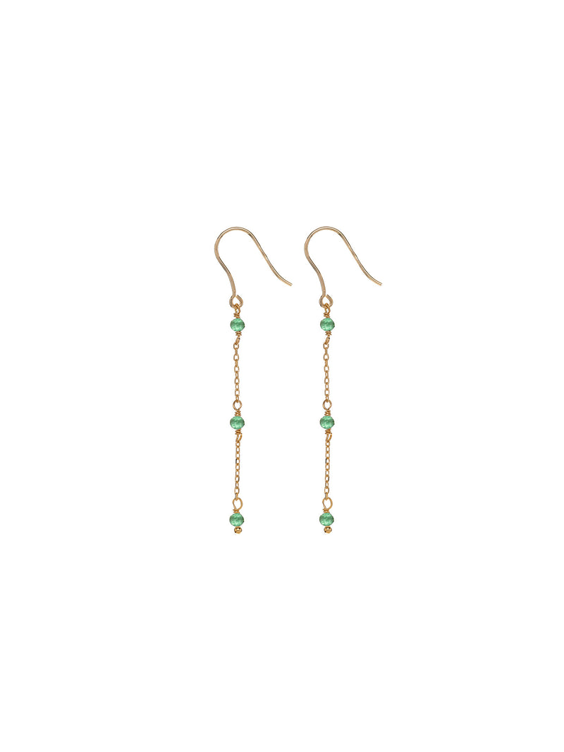 Alisia Line Chain Earrings