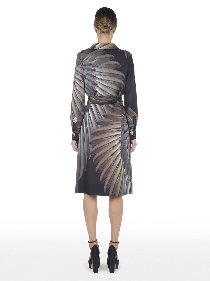Sara Roka Jacquette Dress