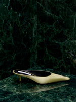 Victoria Beckham Satin Kitten Mule