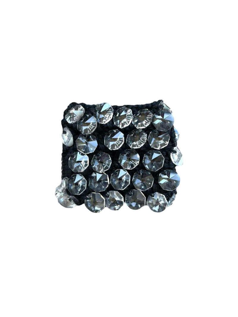 CENTOPERCENTOCACHEMIRE Cashmere Crystal Cuff