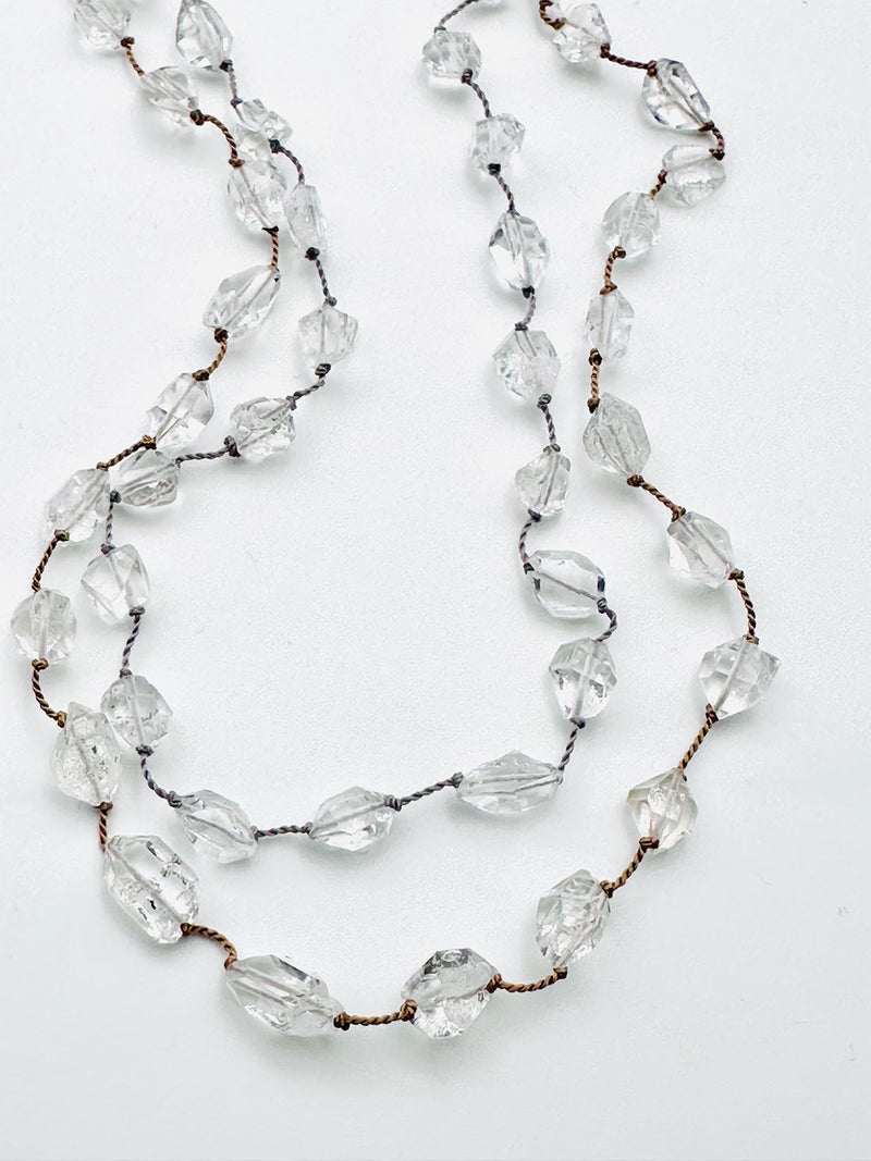 JMNYC Petite Herkimer Diamond Necklace