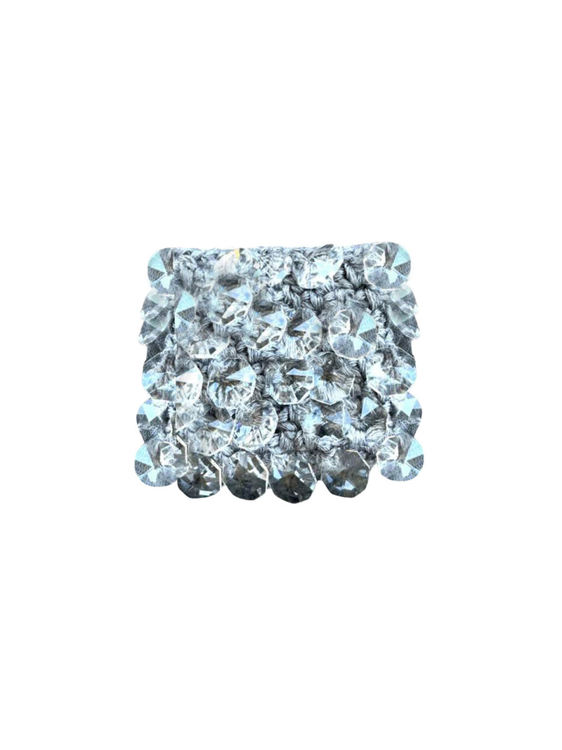 CENTOPERCENTOCACHEMIRE Cashmere Crystal Cuff