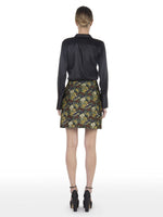 Sara Roka Floral Jacquard Dress
