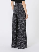 Max Mara Morena Pure Silk Twill Long Trouser