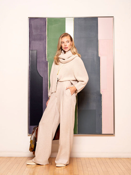 Iris Von Arnim Fallou Zip Sweater