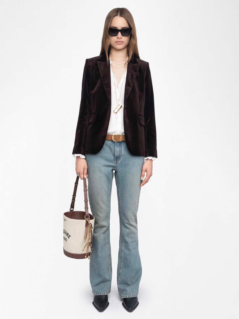 Zadig & Voltaire Vavy Velvet Blazer