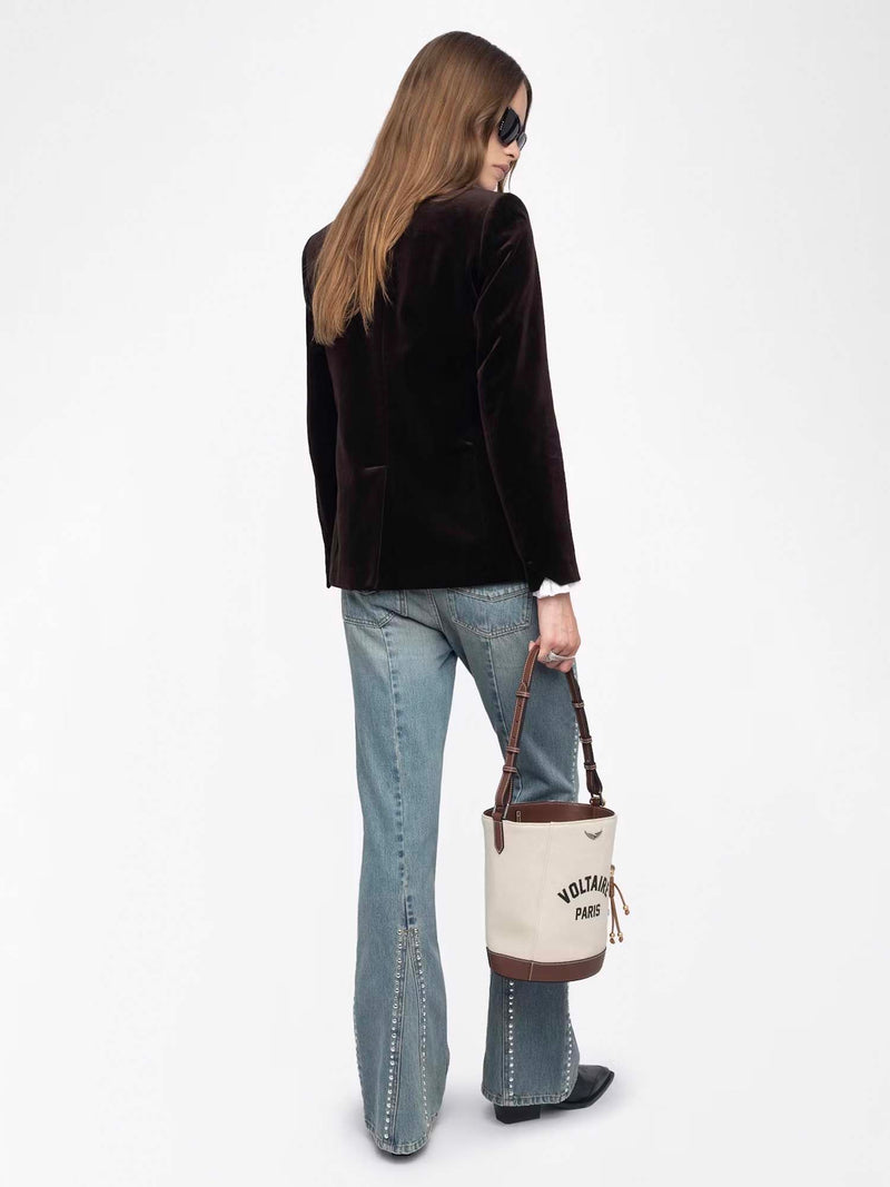 Zadig & Voltaire Vavy Velvet Blazer