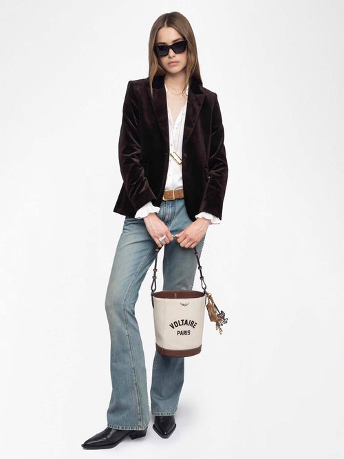 Zadig & Voltaire Vavy Velvet Blazer