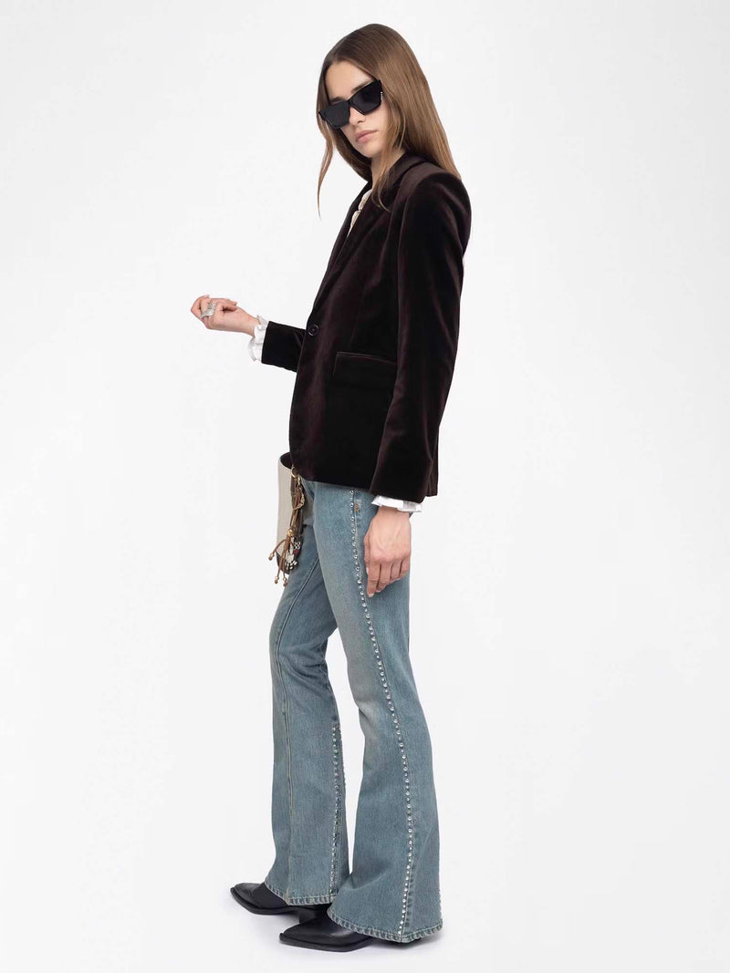 Zadig & Voltaire Vavy Velvet Blazer