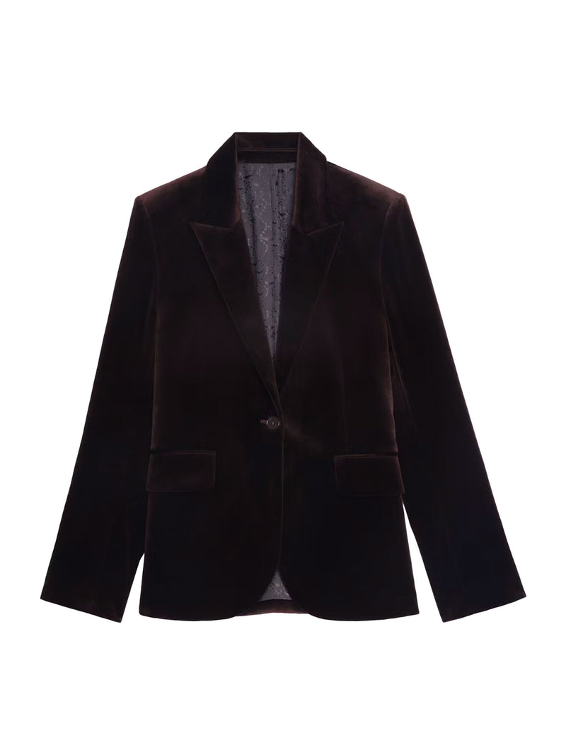 Zadig & Voltaire Vavy Velvet Blazer