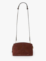 Victoria Beckham Suede Victoria Crossbody Bag