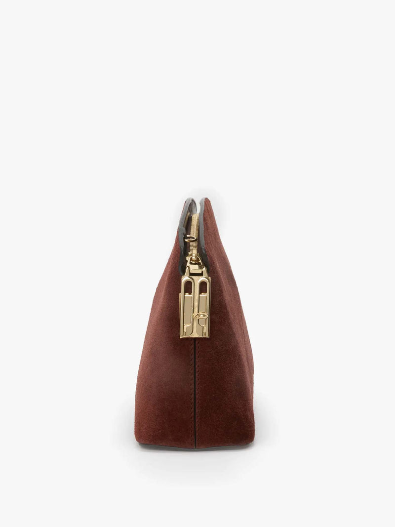 Victoria Beckham Suede Victoria Crossbody Bag