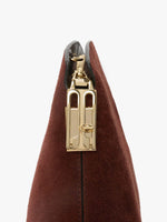 Victoria Beckham Suede Victoria Crossbody Bag