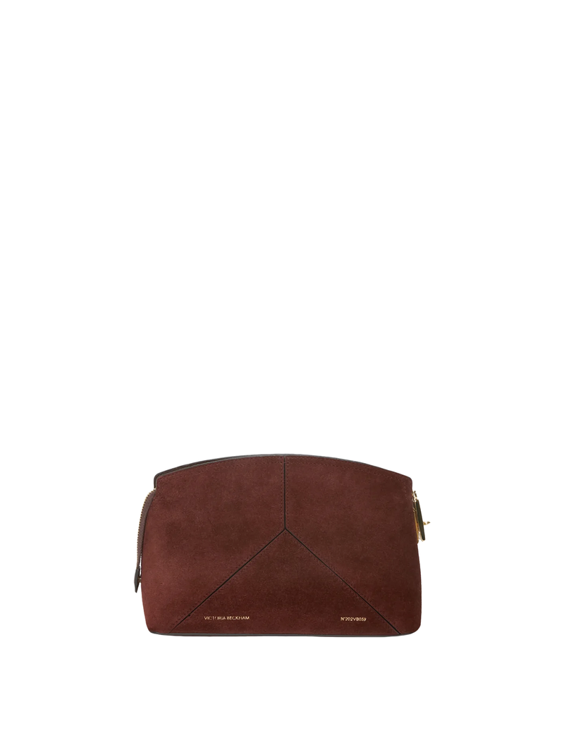 Victoria Beckham Suede Victoria Crossbody Bag