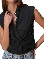 Rag & Bone Louisa Sleeveless Poplin Shirt