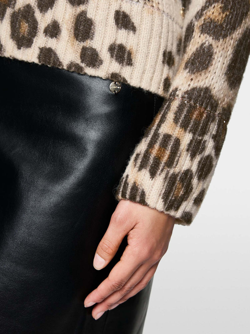 Marc Cain Leopard Print Jumper