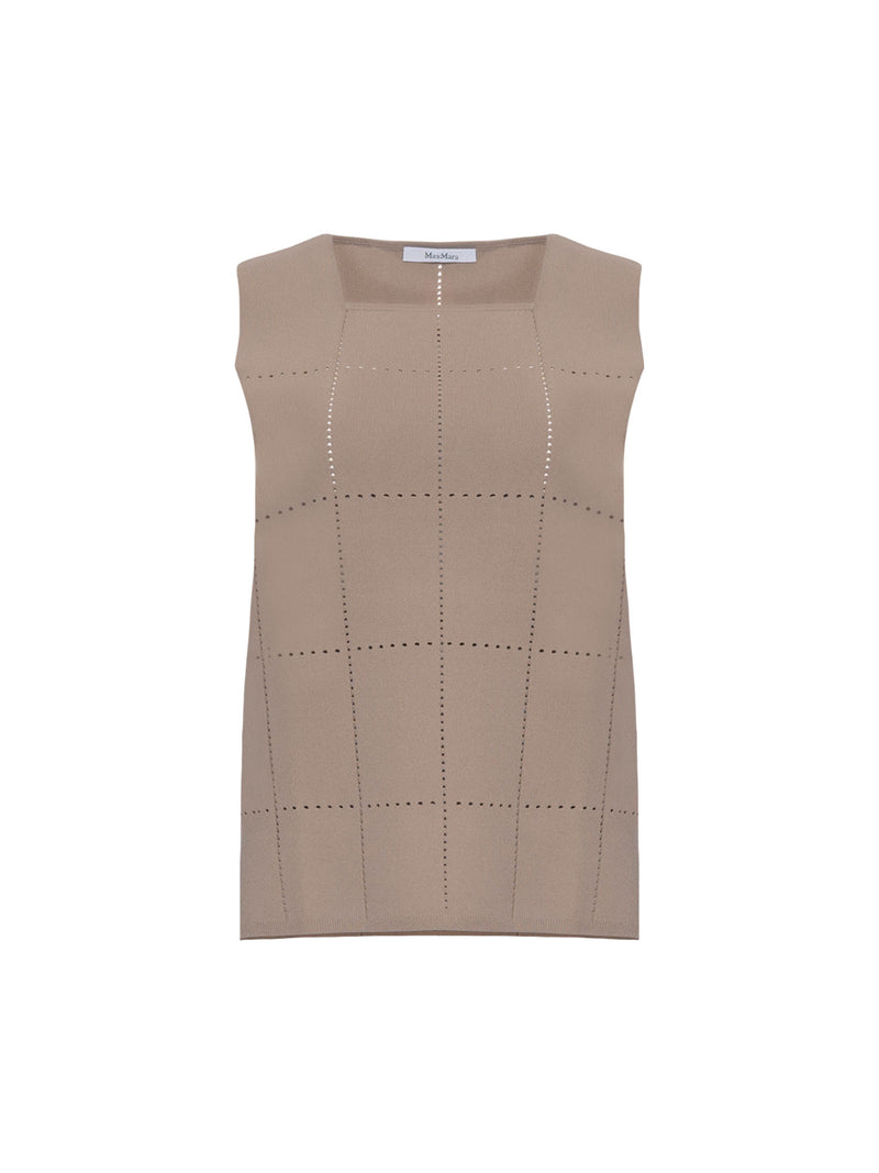 Max Mara Pure Ugolina Square Neck Top
