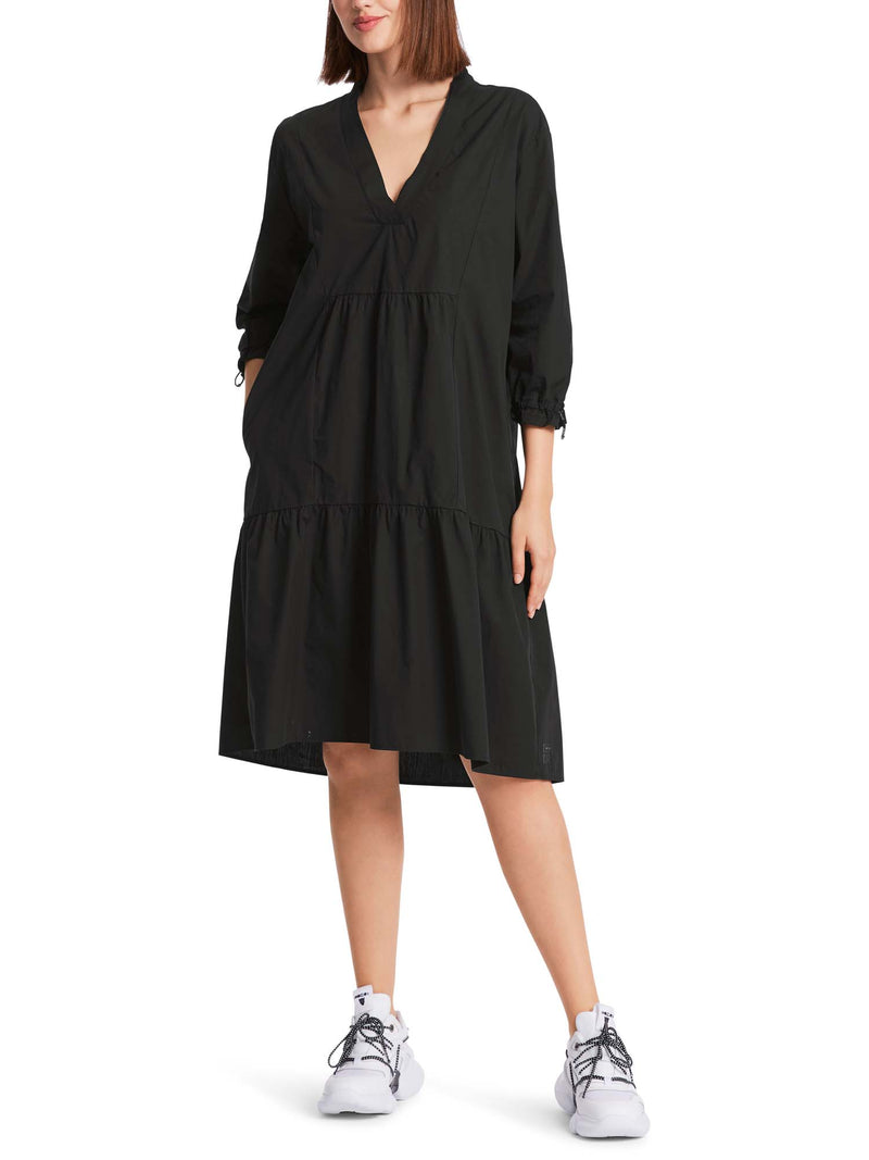 Marc Cain Sports Short Tiered "Rethink Together" Dress