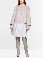 Marc Cain Oversized Jacket with Cuffed Sleeves