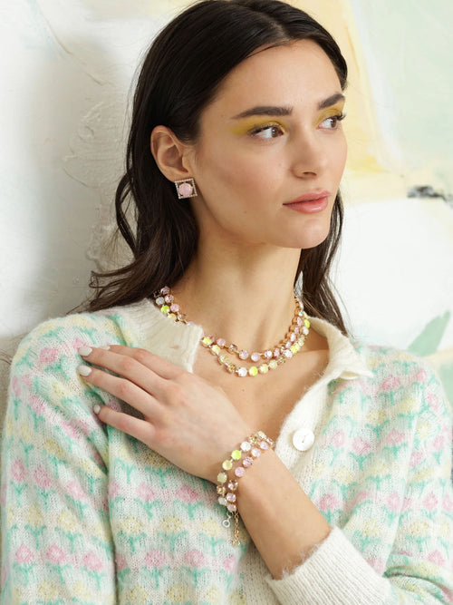 Rebekah Price Lark Round Earrings