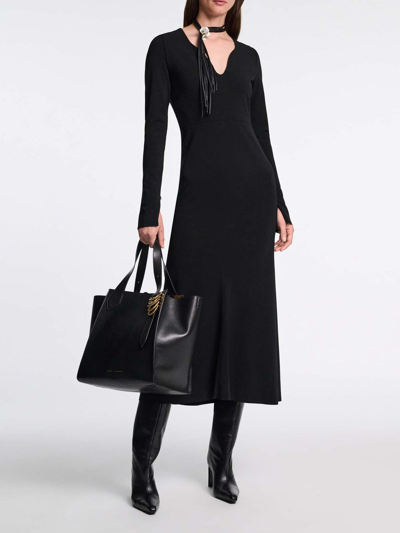 Dorothee Schumacher Soft Shape V-Neckline Dress