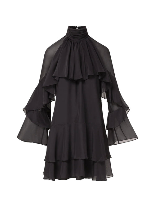 Veronica Beard Adlington Silk Mini Dress
