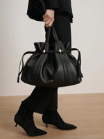 Veronica Beard Leather Lasso Bag