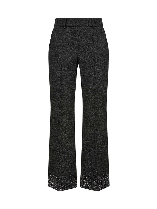Cambio Francoise Cropped Pant with Jewel Detail
