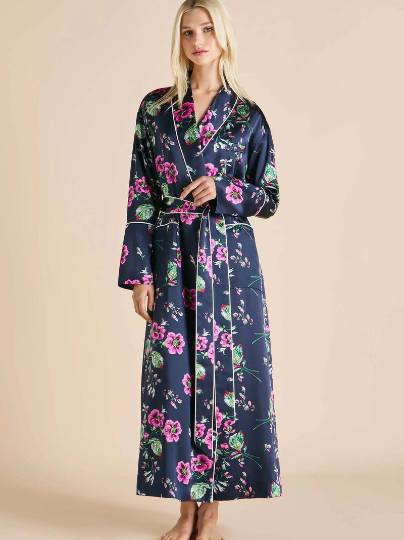 Olivia von Halle Capability Floral Robe